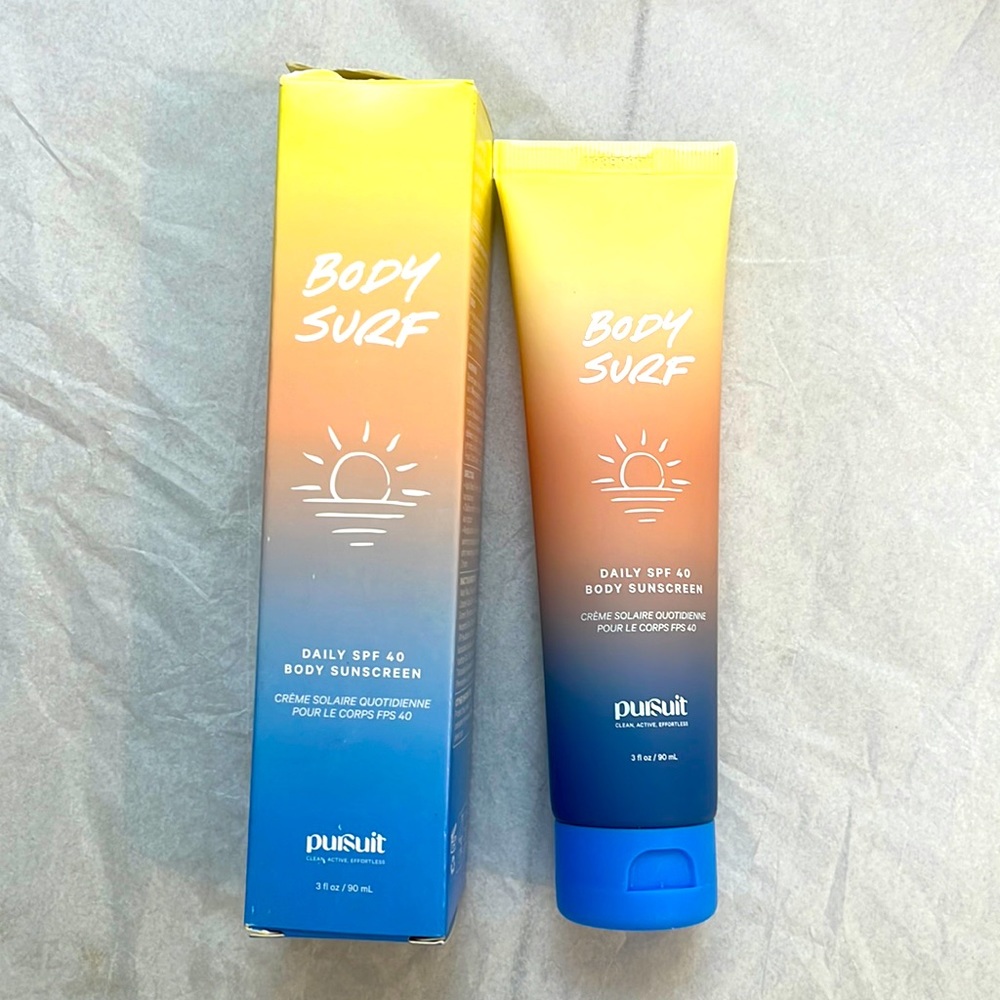 New in Box Body Surf 40 SPF Sunscreen 👙🌞